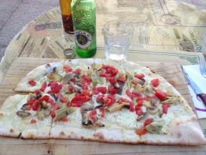 Pizza in Sarria